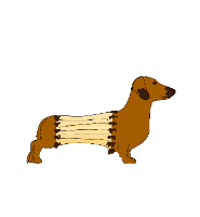 Churro dog